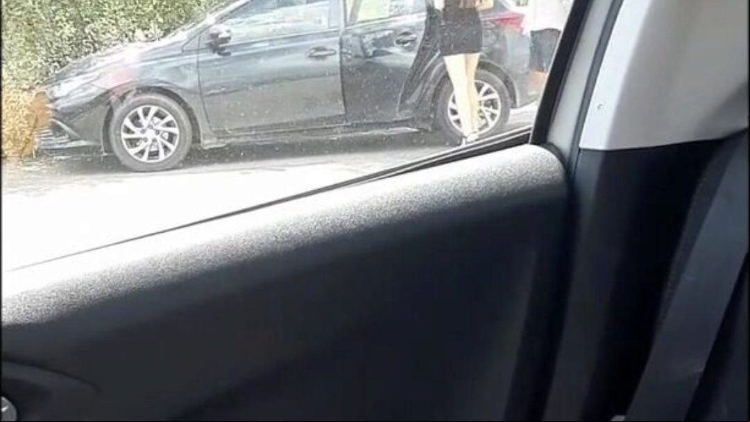 Hey Man, Share your Slutty Wife with me in the Car I crave to Fuck her Mouth - Part 1